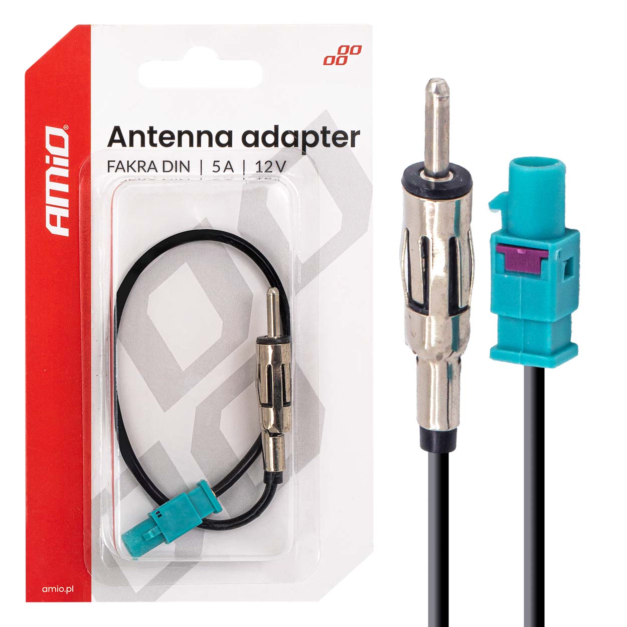 ADAPTADOR DE ANTENA FAKRA DIN 5A 12V