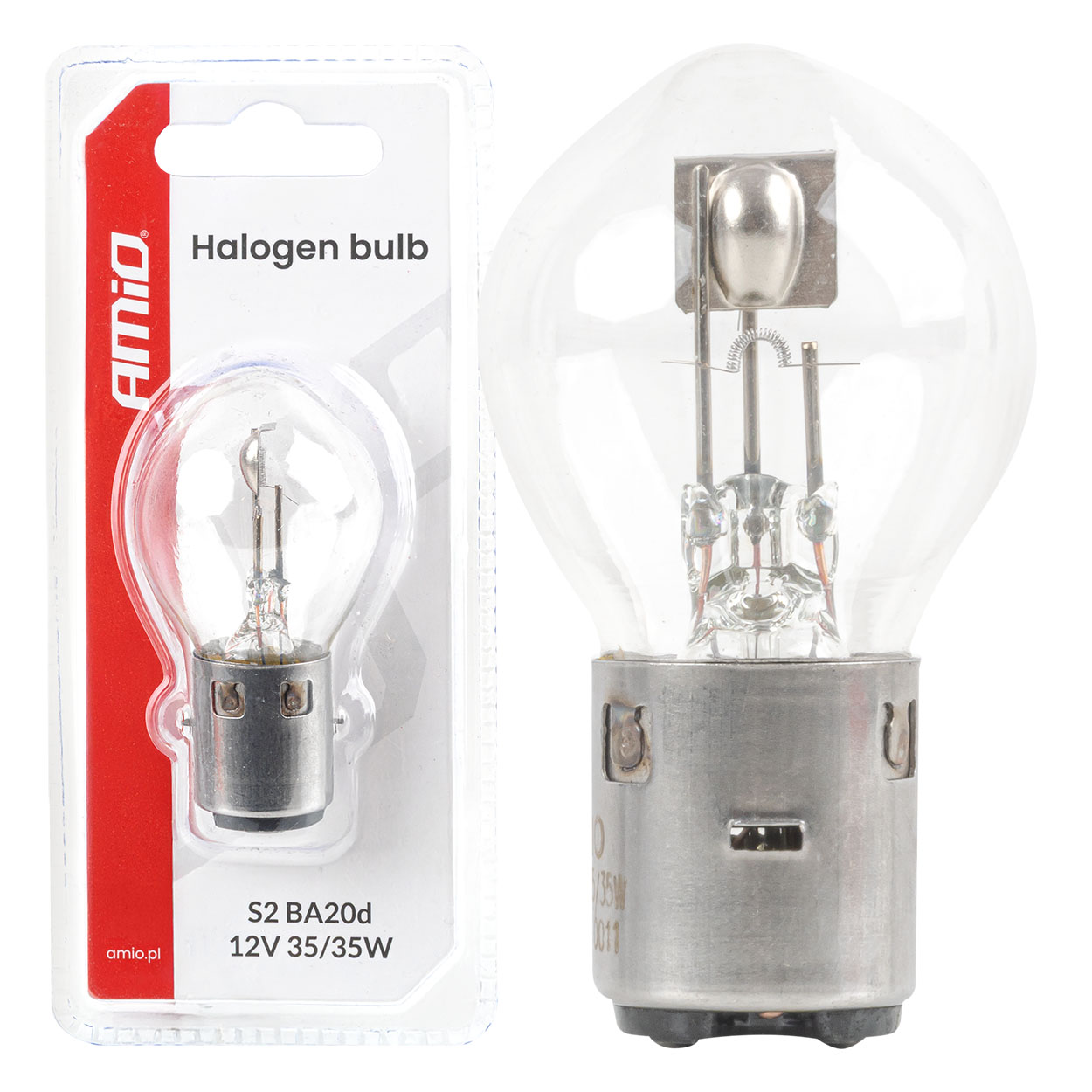 LAMPADA DE HALOGENIO S2 12V 35/35W  BA20d