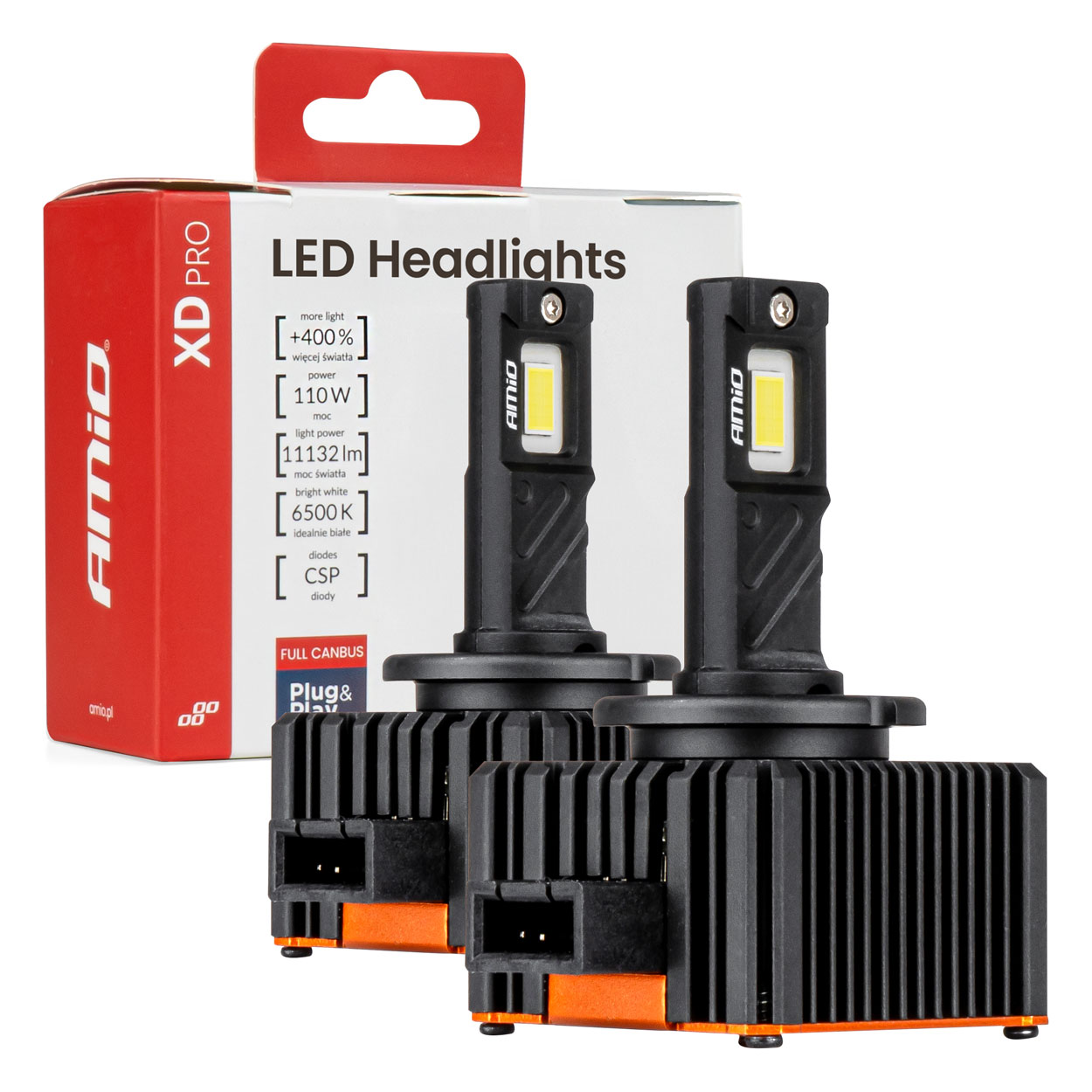 LAMPADAS LED "XD PRO" D1S/D1R FULL CANBUS
