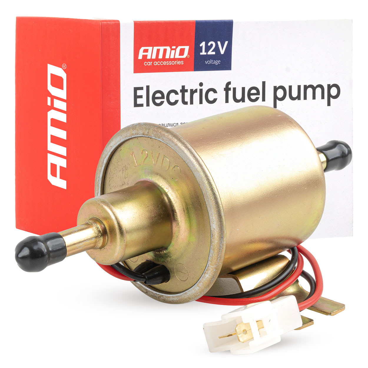 BOMBA DE COMBUSTIVEL ELETRICA 8mm 12V
