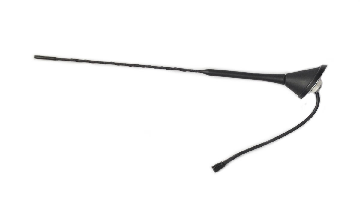 ANTENA ELETRONICA AM/FM  AMPLIFICADA COM ADAP RAKU