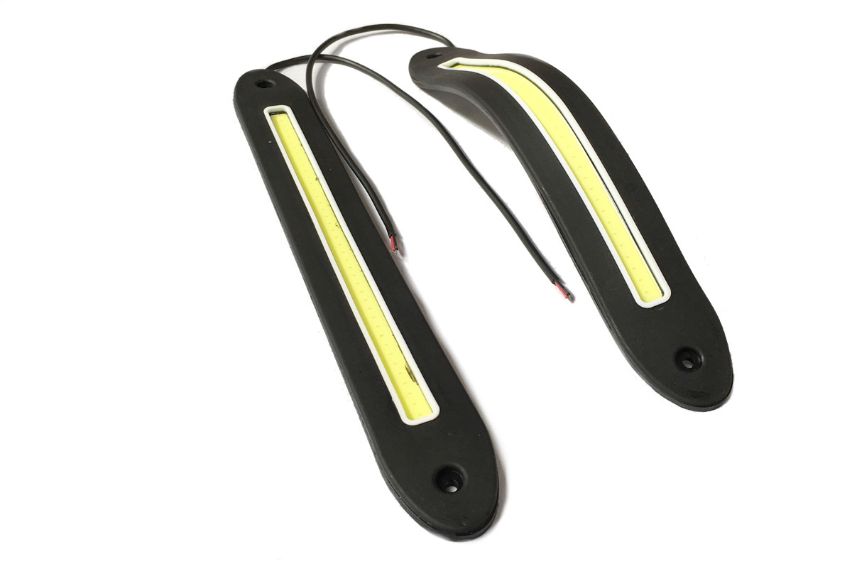 KIT DE LUZES DIURNAS FLEXIVEIS COB LED 5W 6000K