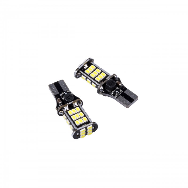 LEDS CANBUS W16W/T15 BRANCOS 9/16V 6000K  2PCS
