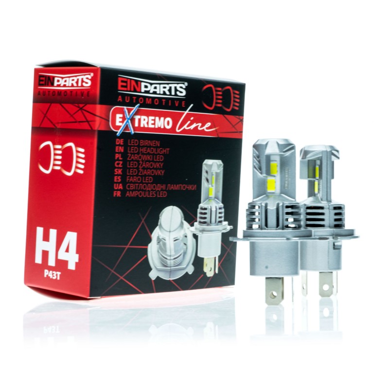 LEDS H4  9V-16V 6000K  2200LM/2900LM