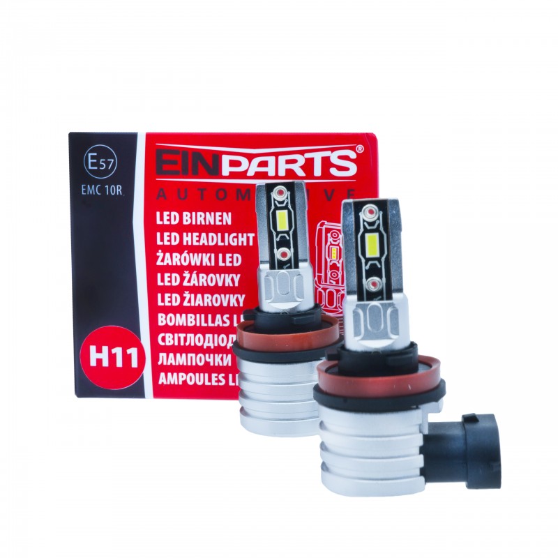 LEDS H11  9V-16V 6500K  1800LM