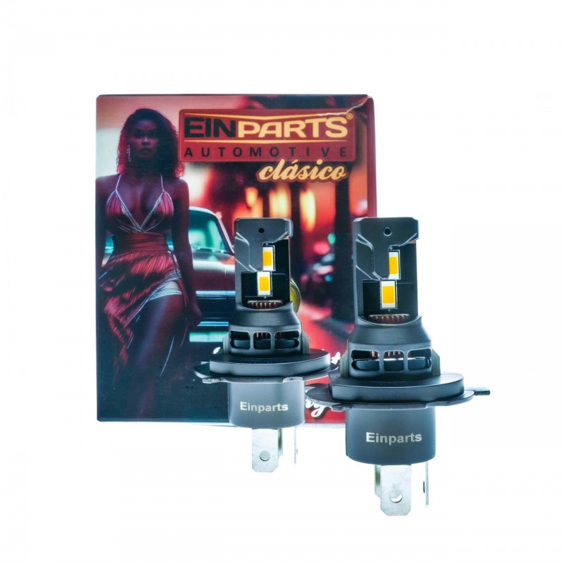 KIT LAMPADAS DE LED H4 35W 3500LM 4300K  12V