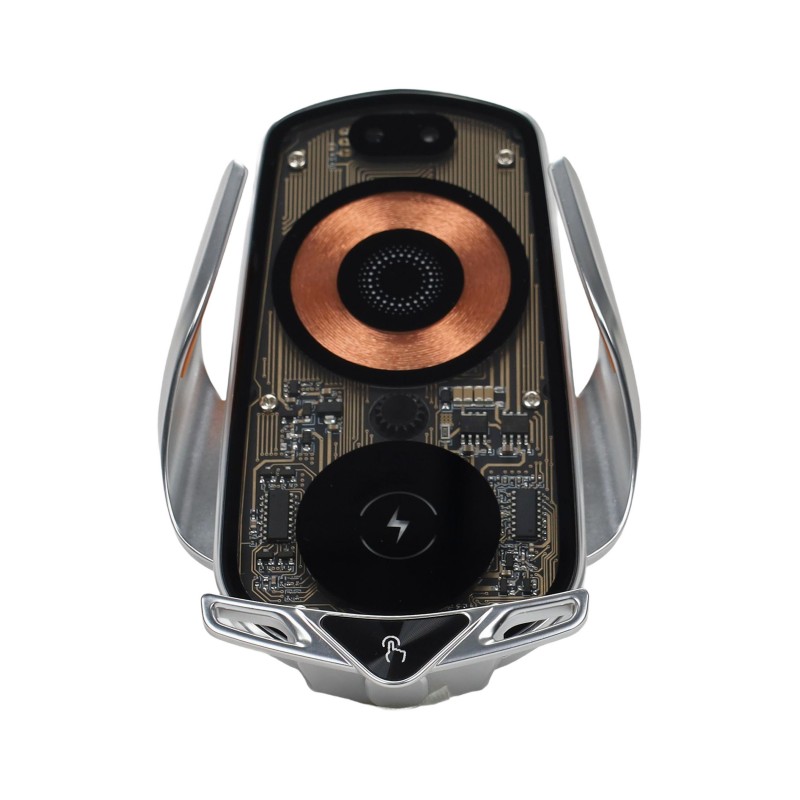 SUPORTE PARA TELEMOVEL C/CARREGADOR WIRELESS 15W