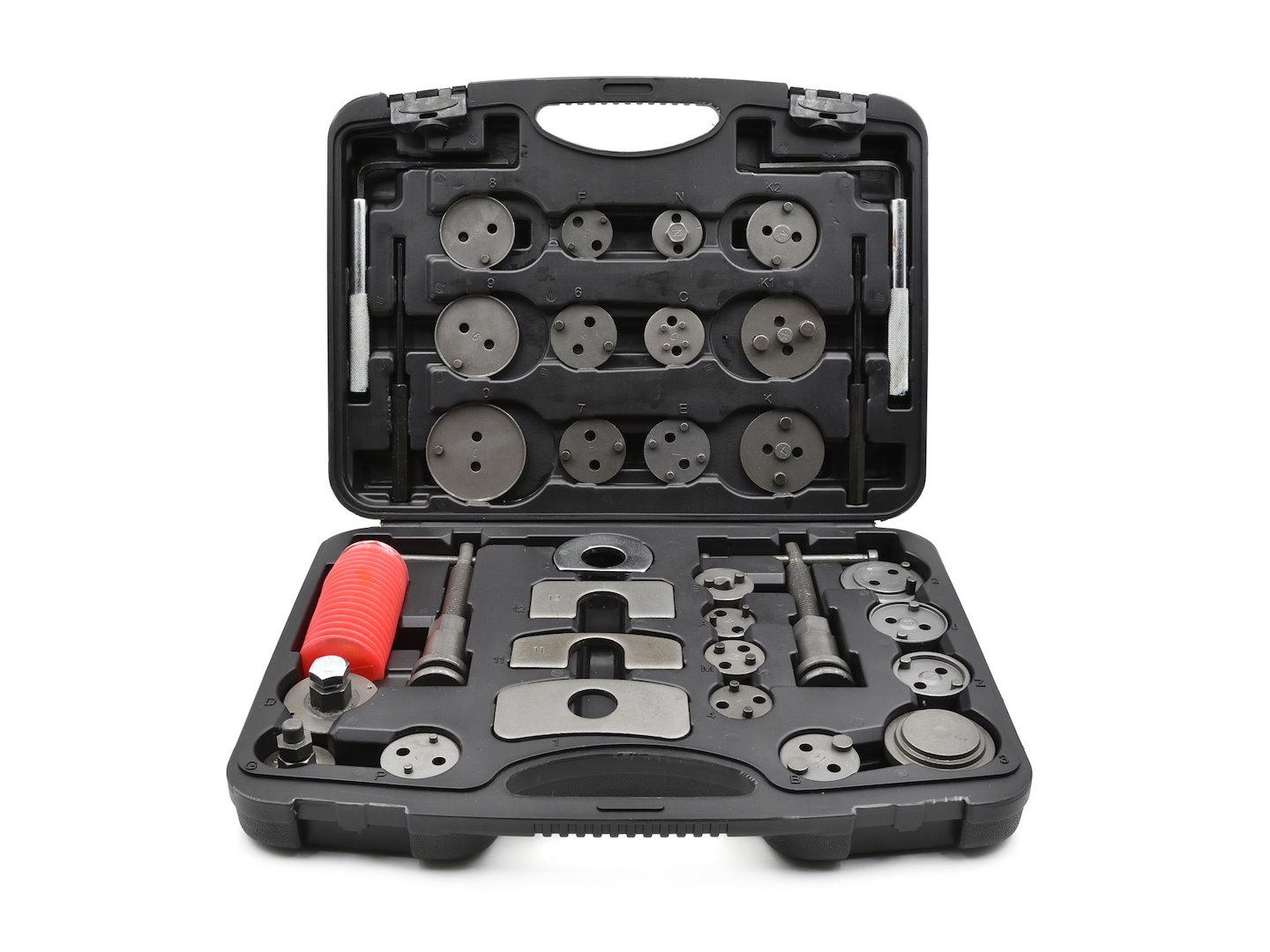 CONJUNTO DE 35PCS P/MANUTENÇAO DE PINÇAS DE TRAVAO