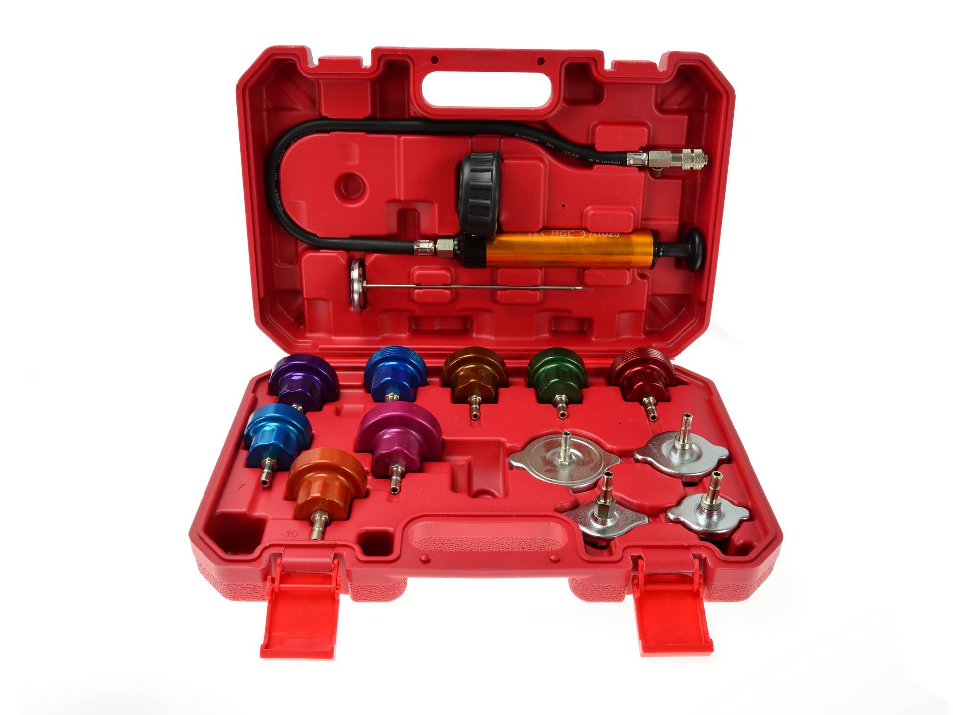KIT PARA TESTE PRESSAO SISTEMA DE REFRIGERAÇÃO
