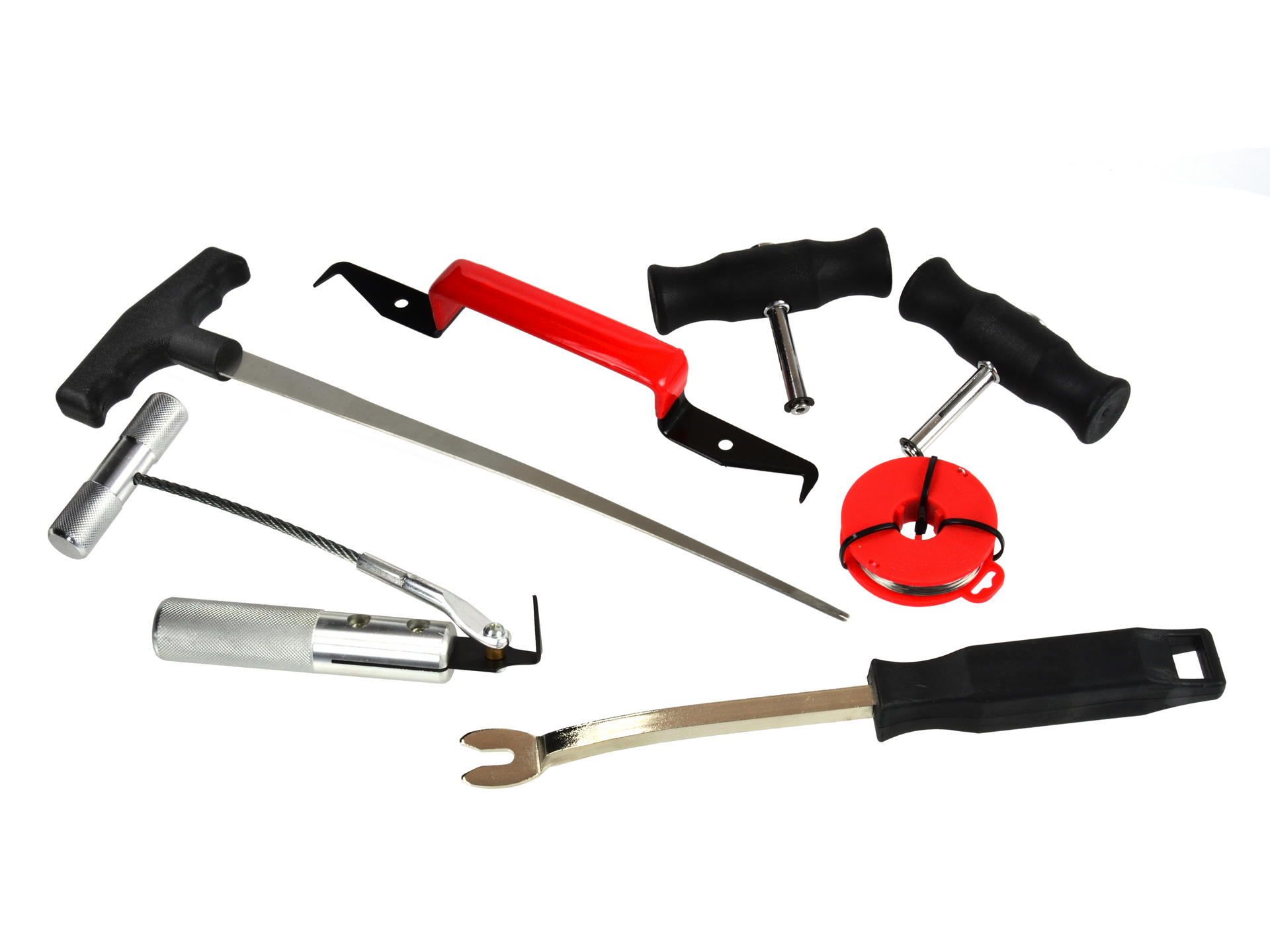 CONJUNTO DE FERRAMENTAS PARA REMOÇAO DE PARABRISAS