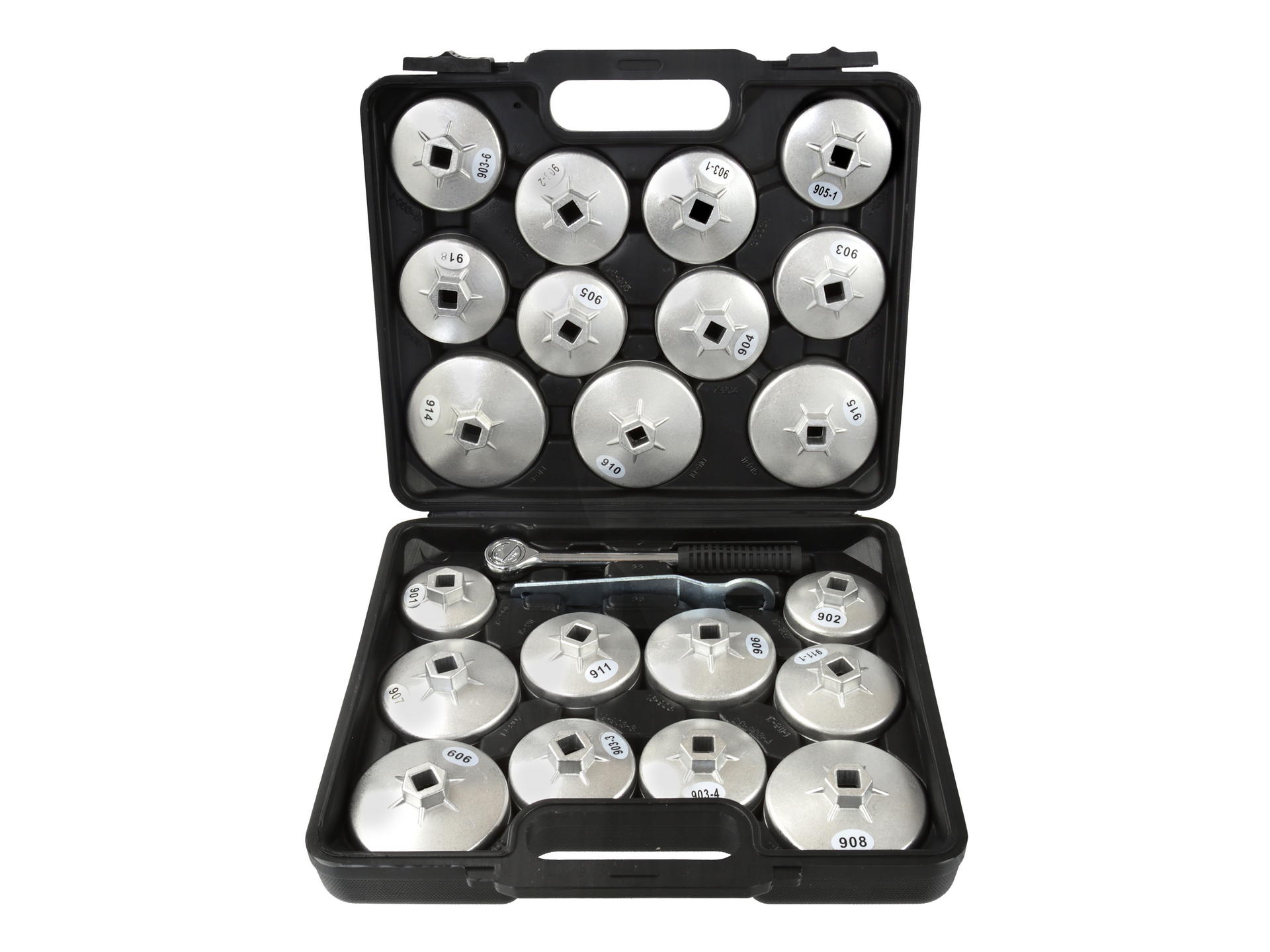 CONJUNTO DE 23 PCS CHAVE DE FILTRO DE OLEO