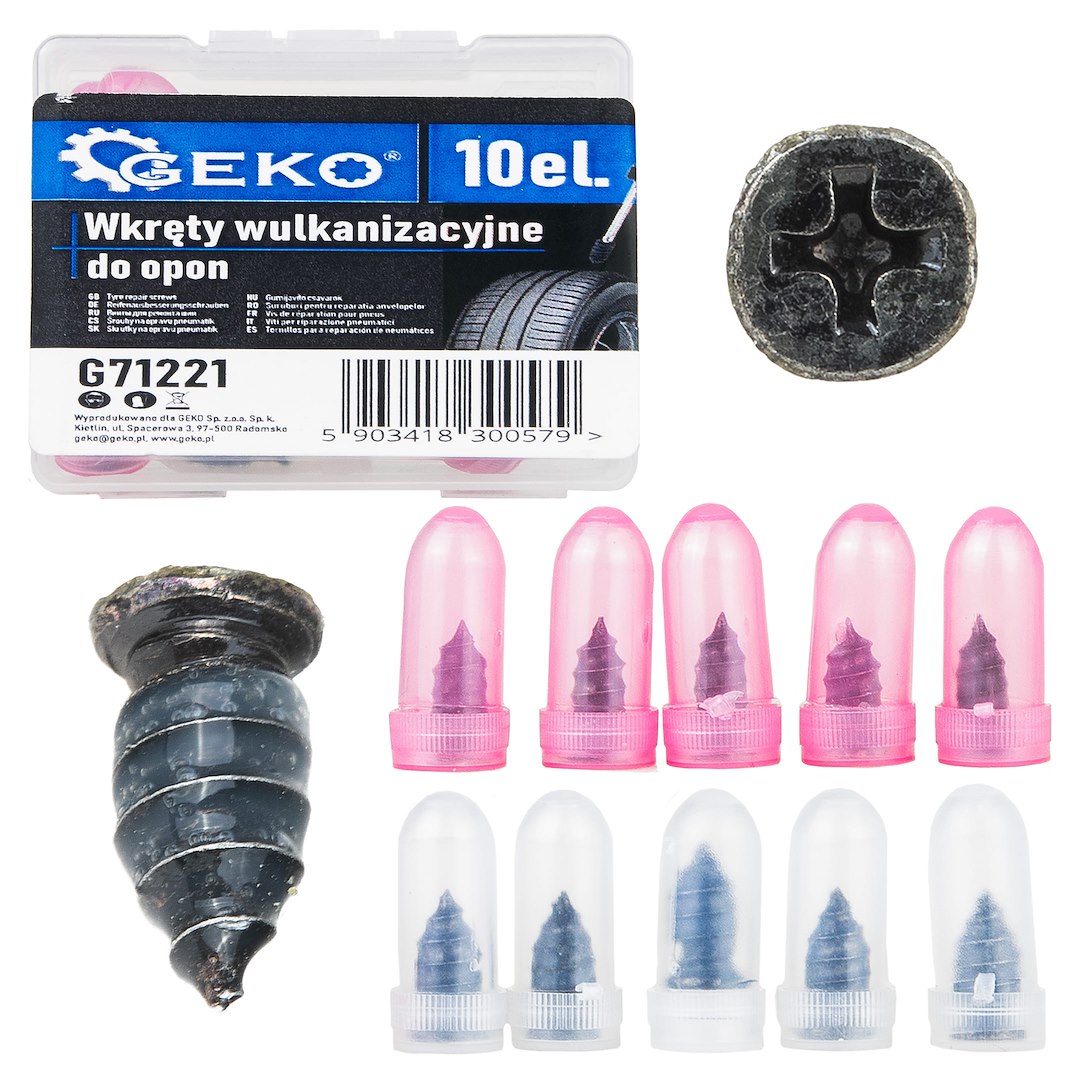PINOS PARA REPARAÇAO DE PNEUS 10PCS