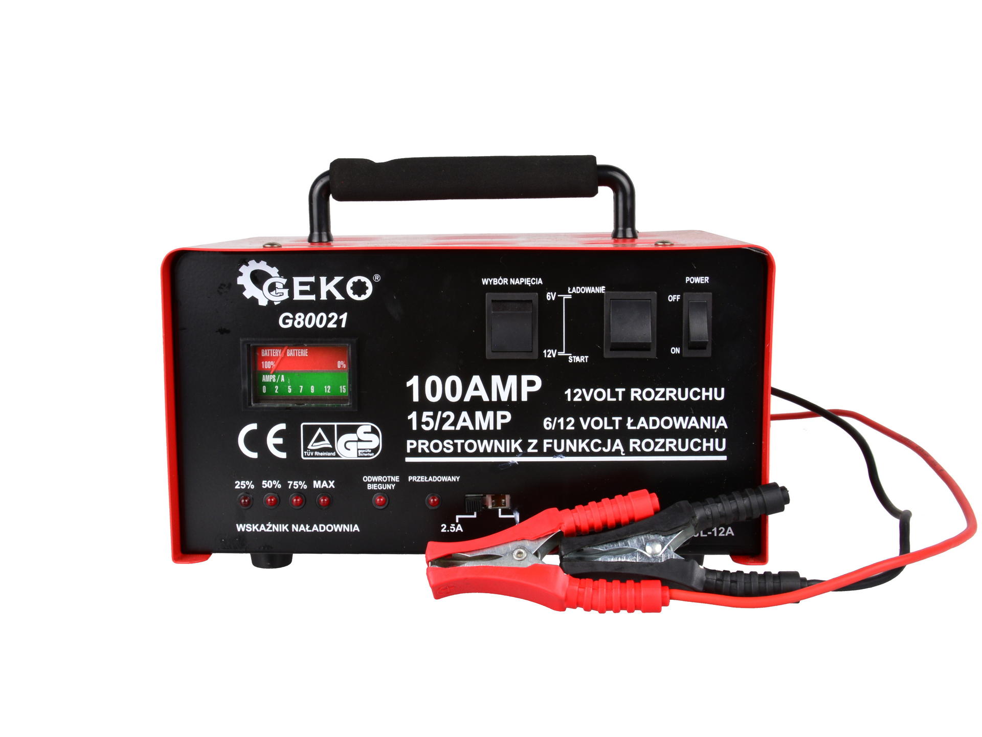 CARREGADOR DE BATERIA 6/12V 100A