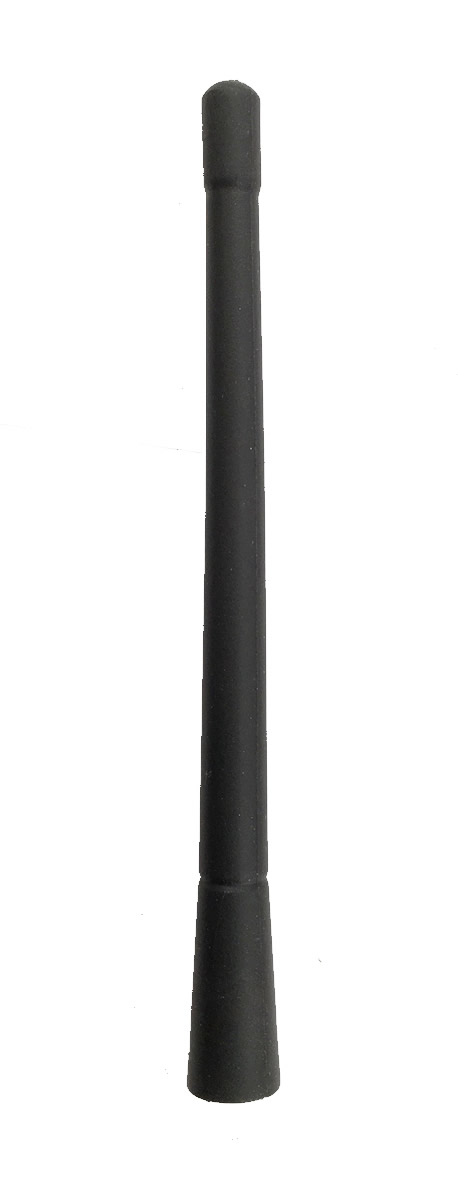 HASTE ANTENA 17CM  M5/6 EM BORRACHA FLEXIVEL