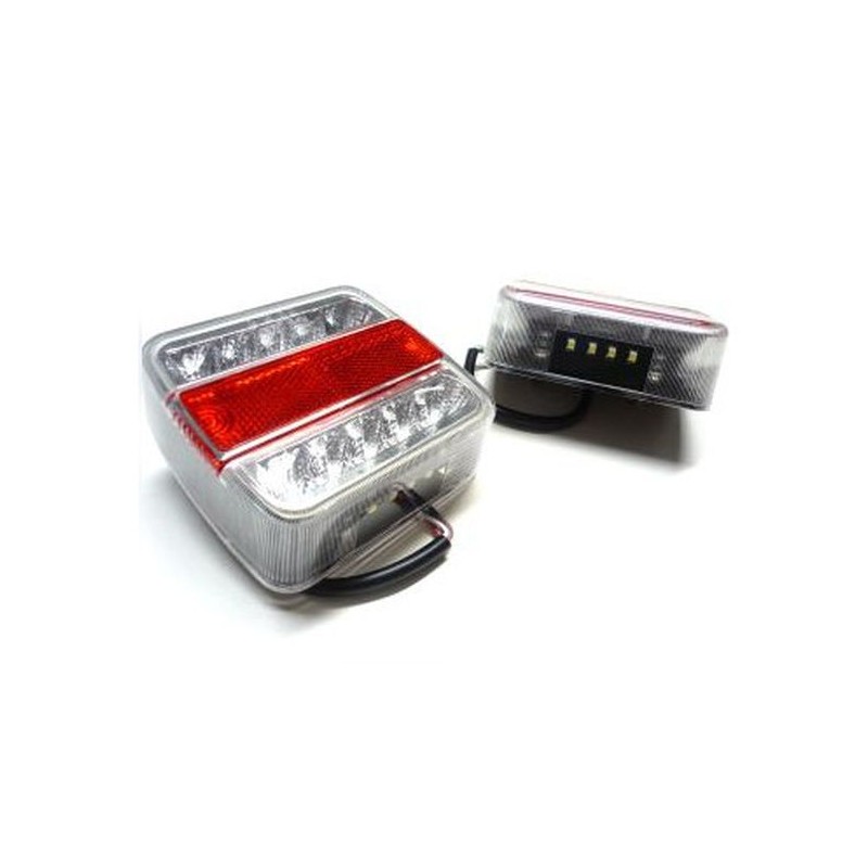FAROLIM BRANCO C/ MARCHA-TRAS EM LEDS   12/24V