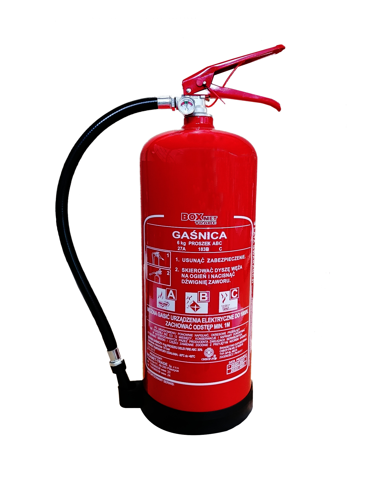EXTINTOR DE PO QUIMICO ABC 6KG