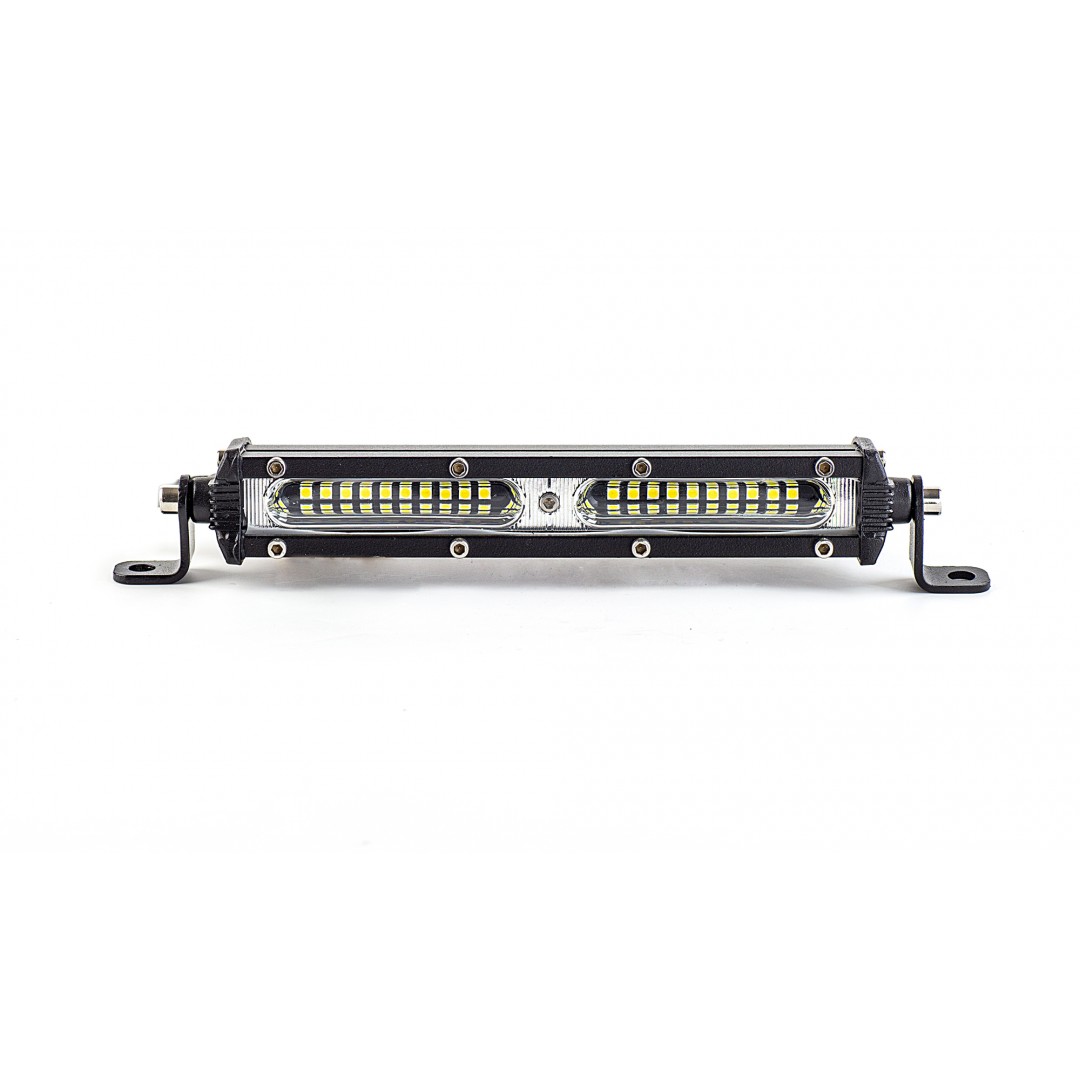 FAROL BARRA  18 LEDS PROJETOR  186X30MM