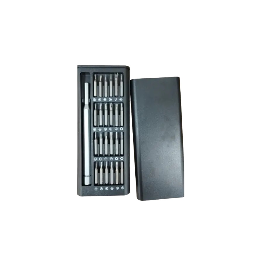 CONJUNTO DE BITS DE PRECISAO C/ CHAVE DE FENDA