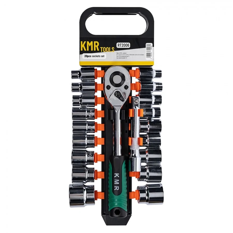 KIT DE ROQUETE COM CHAVES  20 PCS  1/2