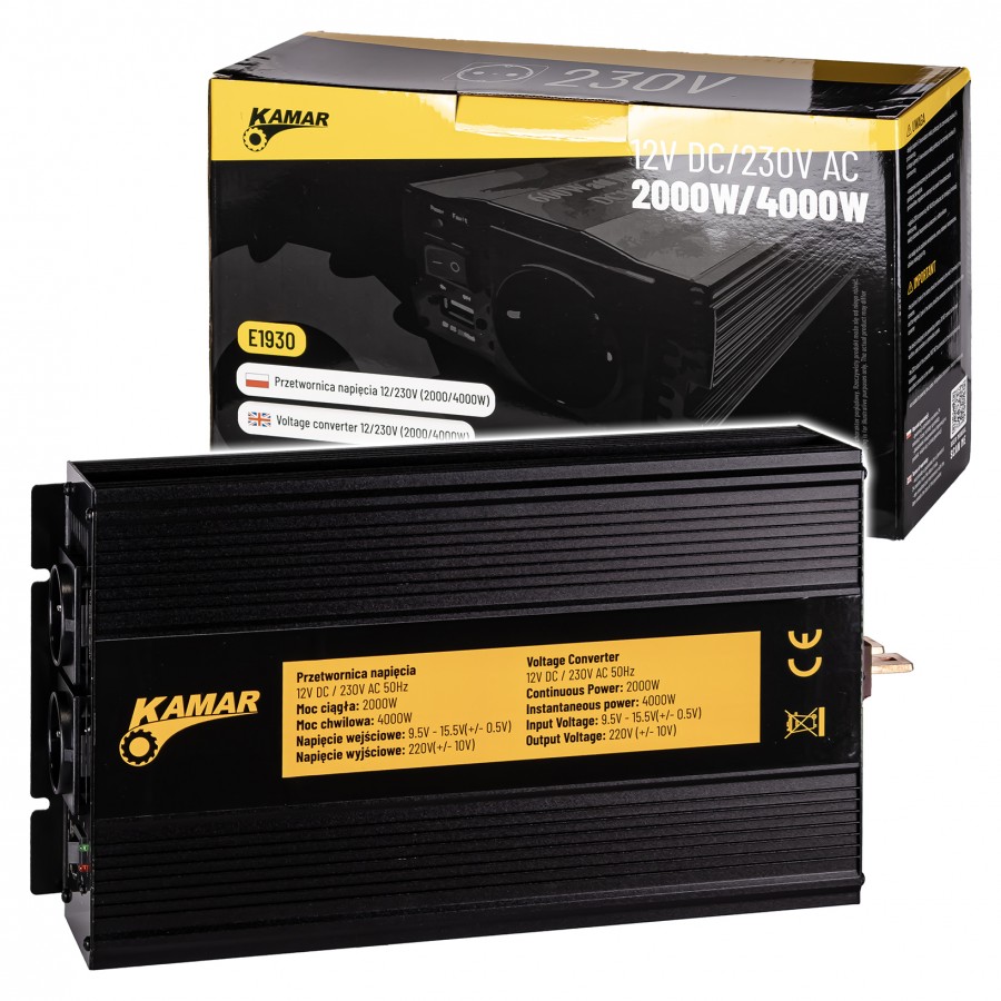 INVERTER 12/230V (2000/4000W)