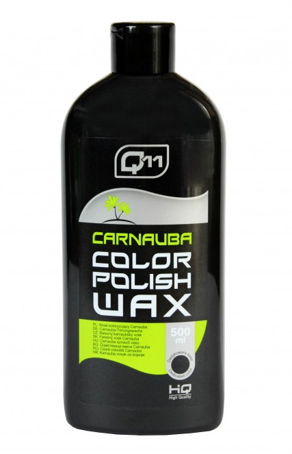 Q11 WAX COLORING BLACK COM CARNAUBA 500 ML