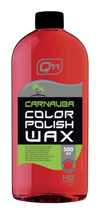 Q11 WAX COLORING RED COM CARNAUBA 500ML