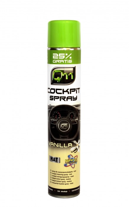 Q11 COCKPIT SPRAY BAUNILHA 750ML