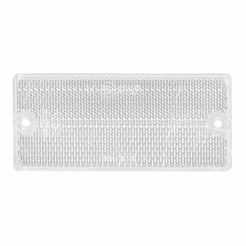 REFLECTOR BRANCO RECTANGULAR 90X40MM