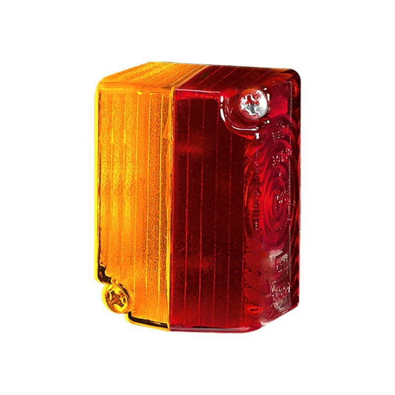 VIDRO AMBAR/VERMELHO