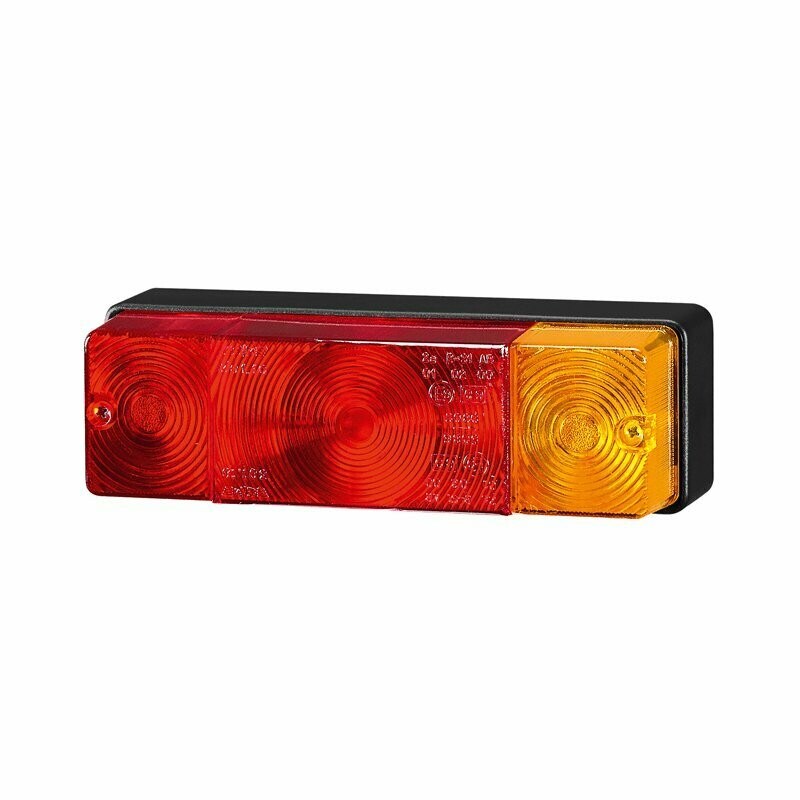 FAROLIM  AMBAR/VERMELHO 204X70MM
