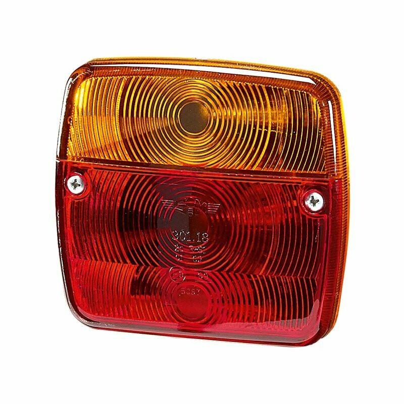 VIDRO AMBAR/VERMELHO 3LAMP