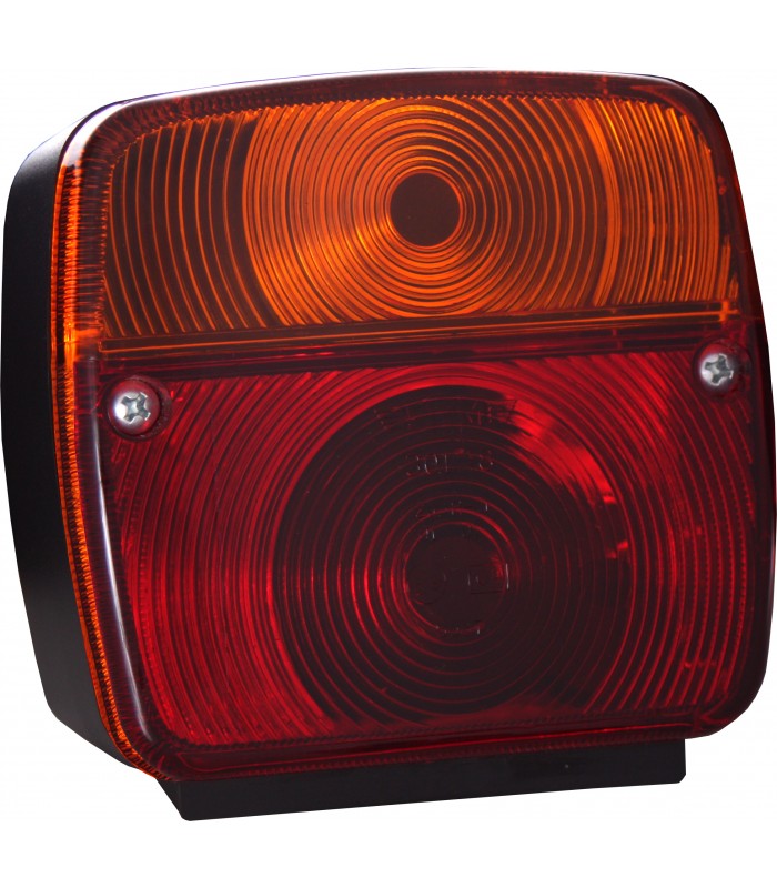 FAROLIM  AMBAR/VERMELHO 2LAMP 4POS