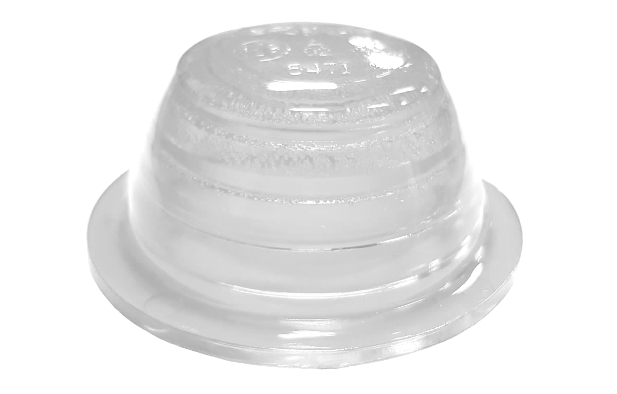 VIDRO BRANCO P/ FAROLIM BASE