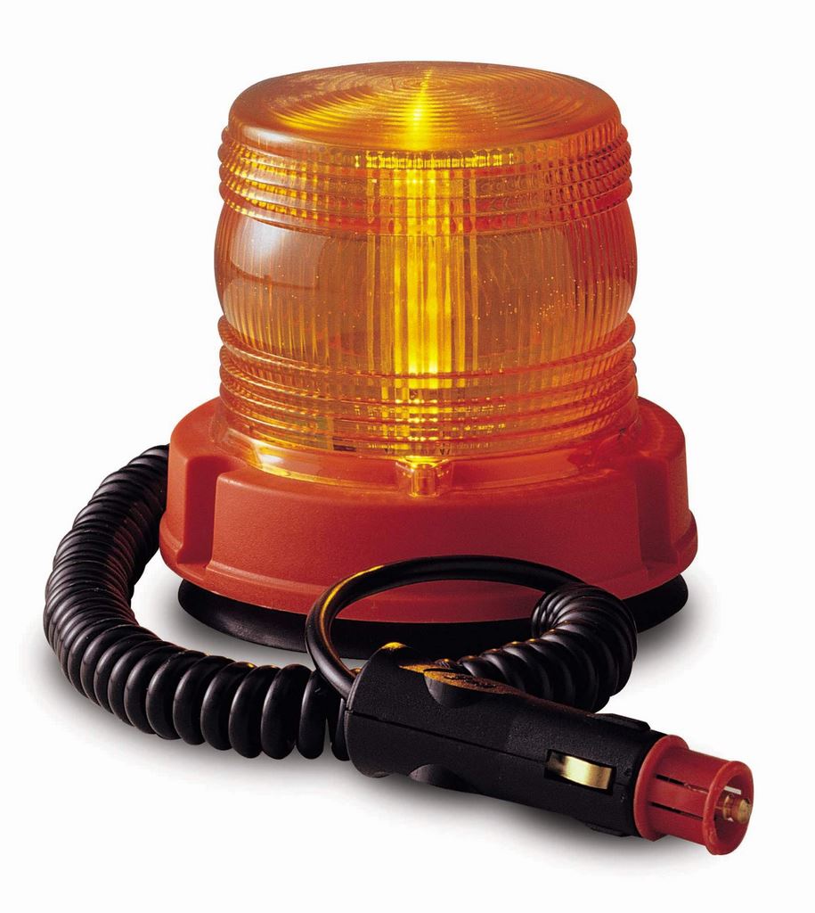ROTATIVO P/ EMPILHADORES BASE MAGNETICA 12/24V 21W