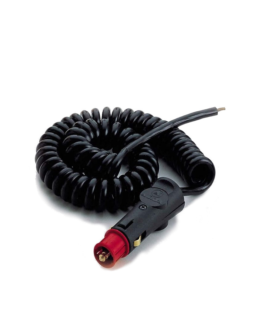 CABO EM ESPIRAL COM 3M E TERMINAL DE ISQUEIRO