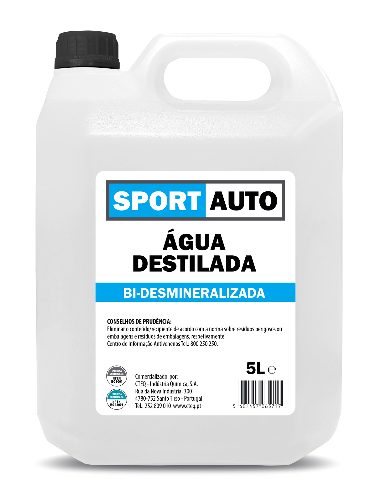 AGUA DESTILADA 5LTS SPORT AUTO