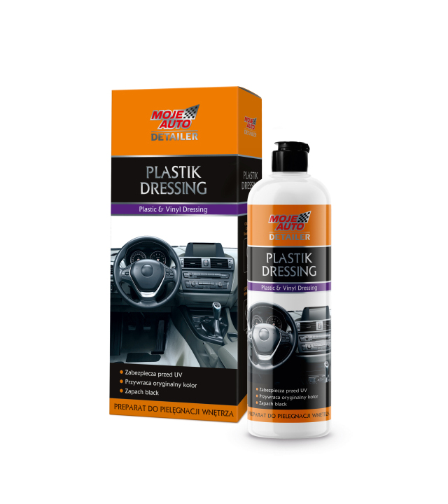 DETALHE RENOVADOR DE PLASTICOS E VINYL  500ML
