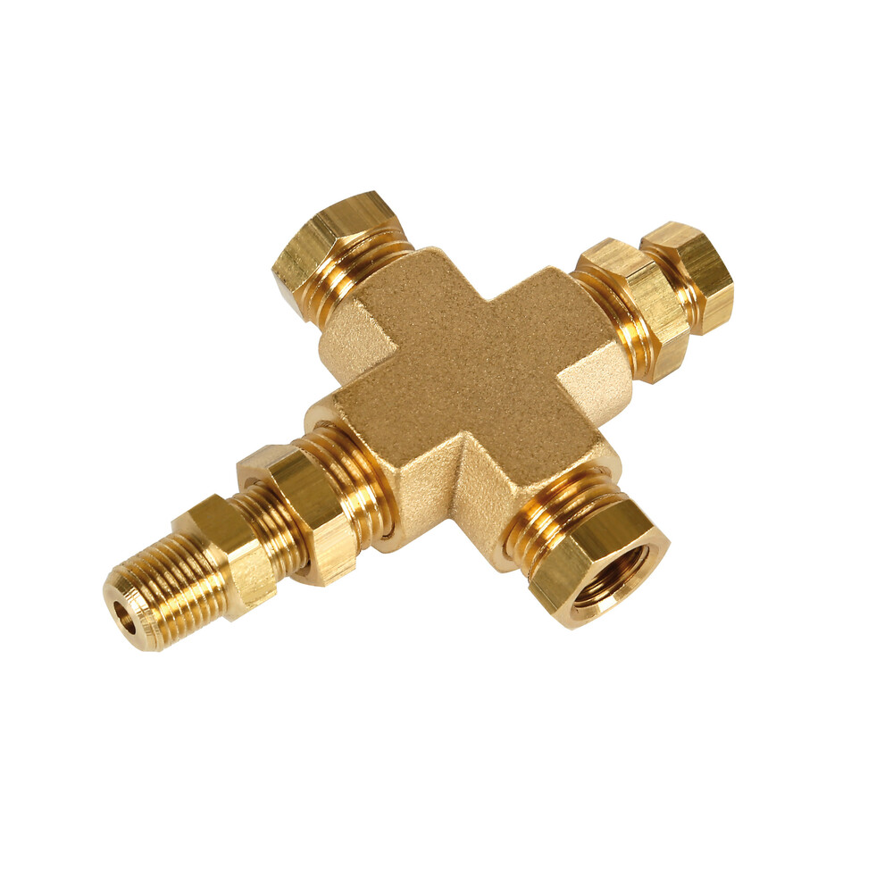 ADAPTADOR COM 4 ENTRADAS PARA MANOMETROS
