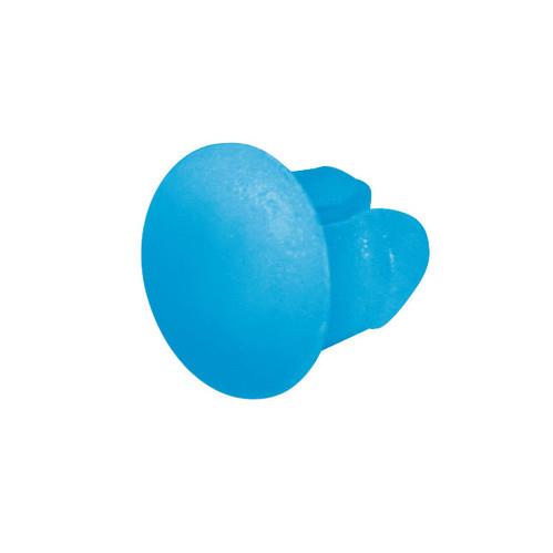 TAMPAS PARA PARAFUSOS DE MATRICULA AZUIS 100PCS