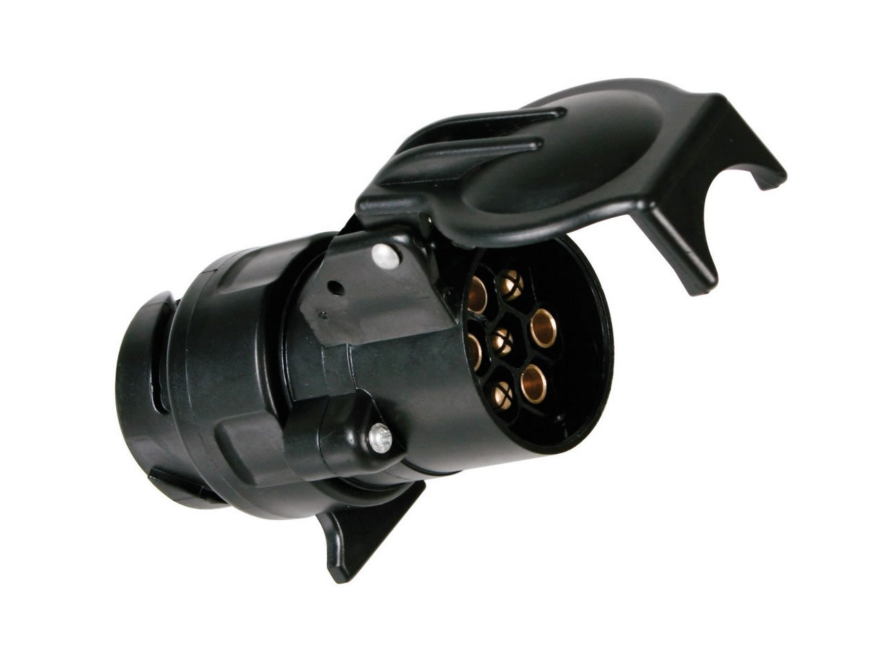 ADAPTADOR 13 POLOS MACHO PARA 7 POLOS FEMEA