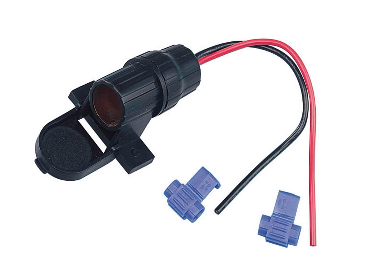 TOMADA DE ISQUEIRO 12V A PROVA DE AGUA
