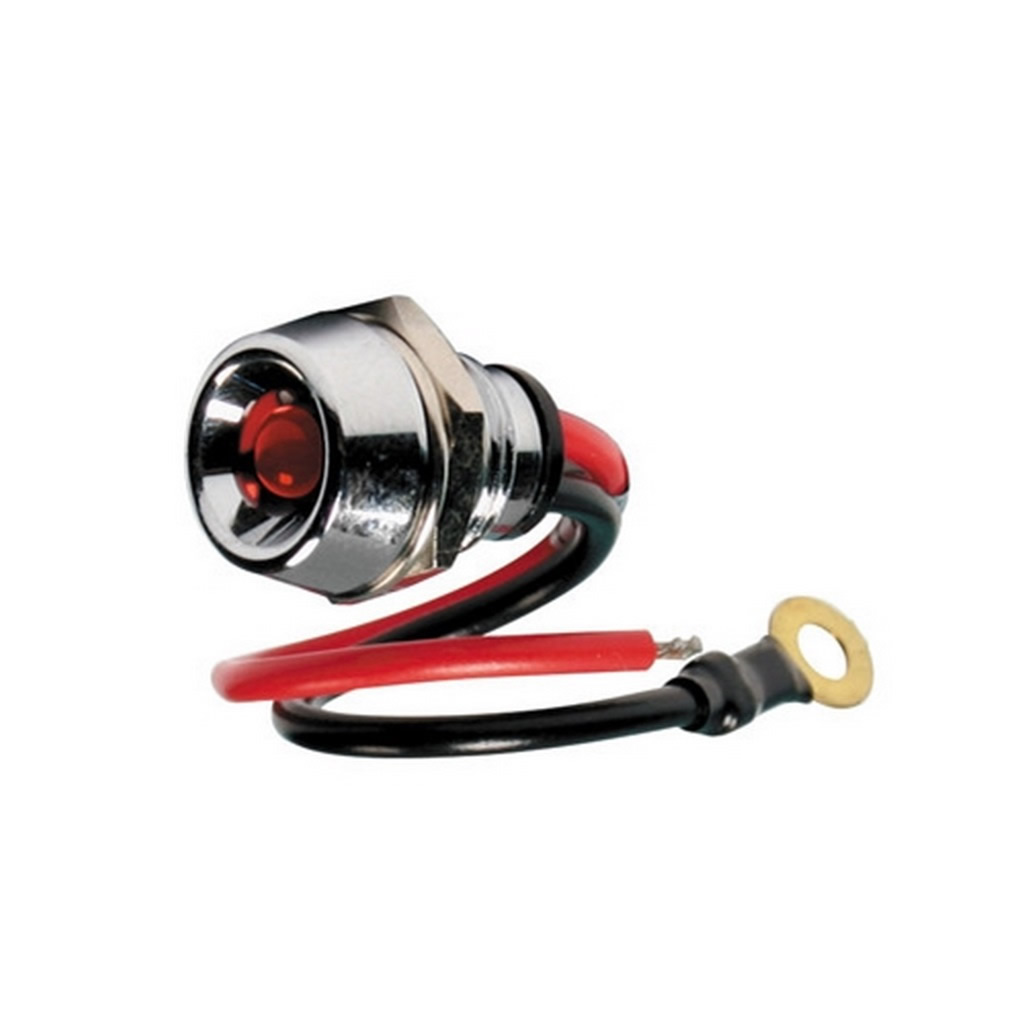 LED AVISADOR 12/24V  VERMELHO