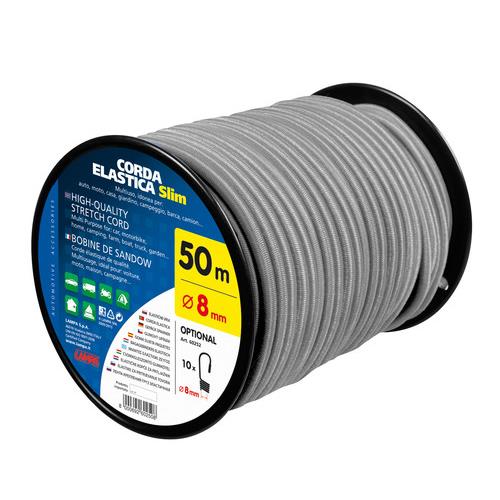 CORDA ELASTICA 8mm X 50 MTS