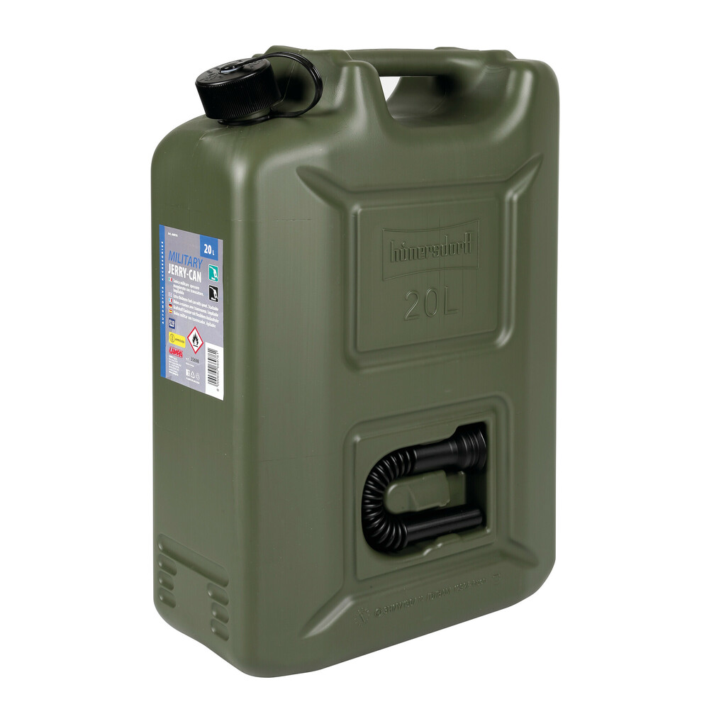 BIDAO 20 LITROS C/ VASADOR TIPO MILITAR HOMOLGADO