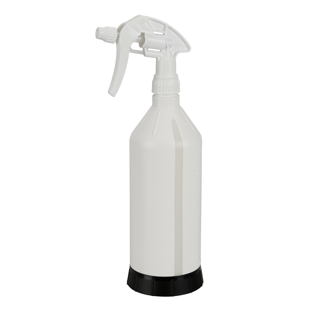 GARRAFA DE SPRAY PEHD C/GRADUAÇAO ML/ONÇAS 1LT