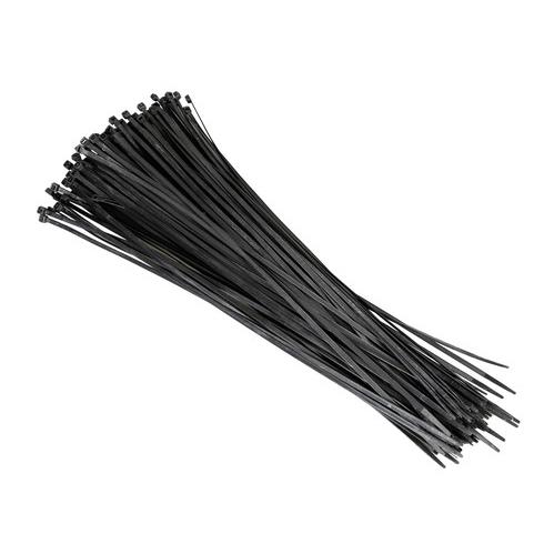 ABRAÇADEIRAS PLASTICAS 100PCS 45X0.46CM PRETAS