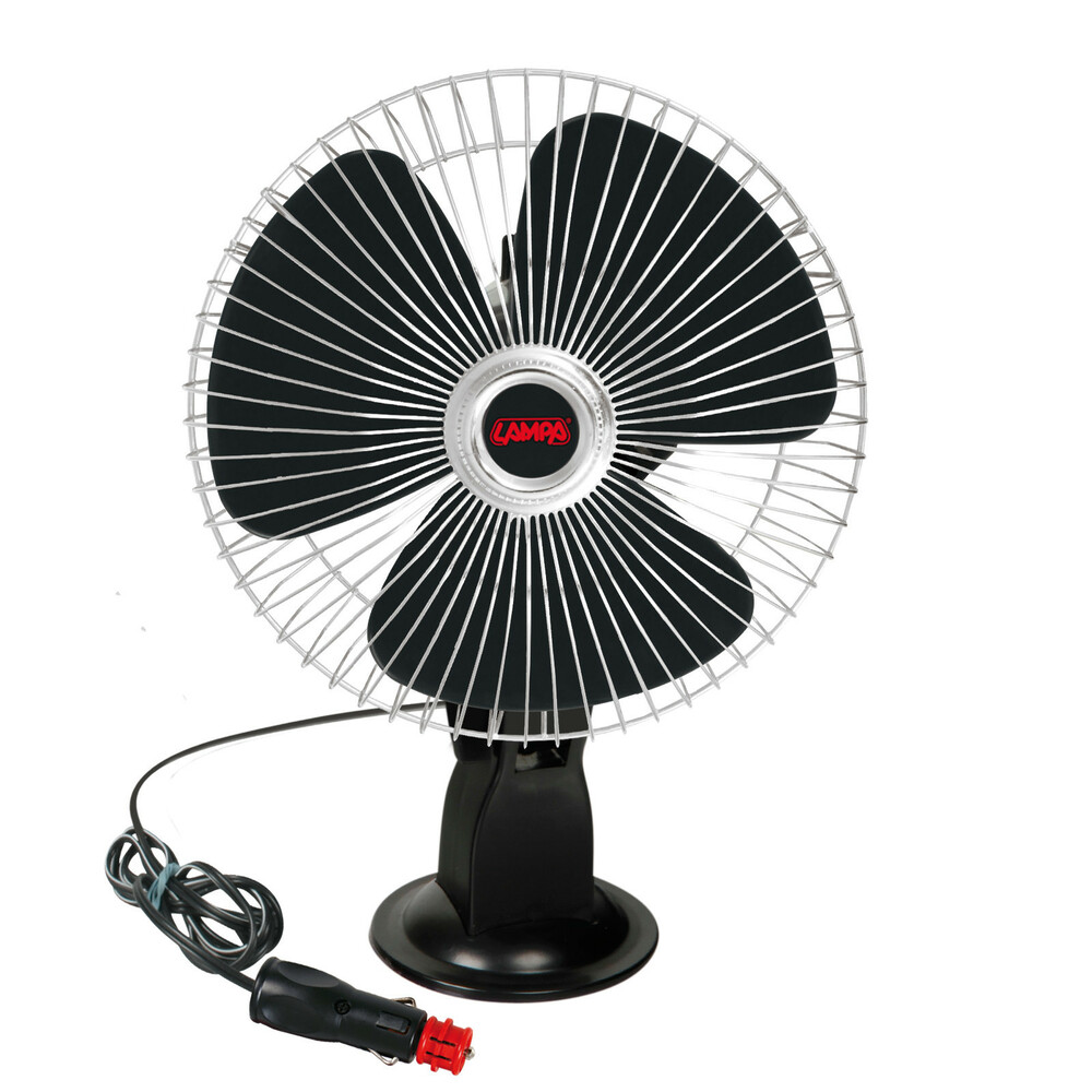 VENTOINHA CROMADA COM VENTOSA D=22CM 12V